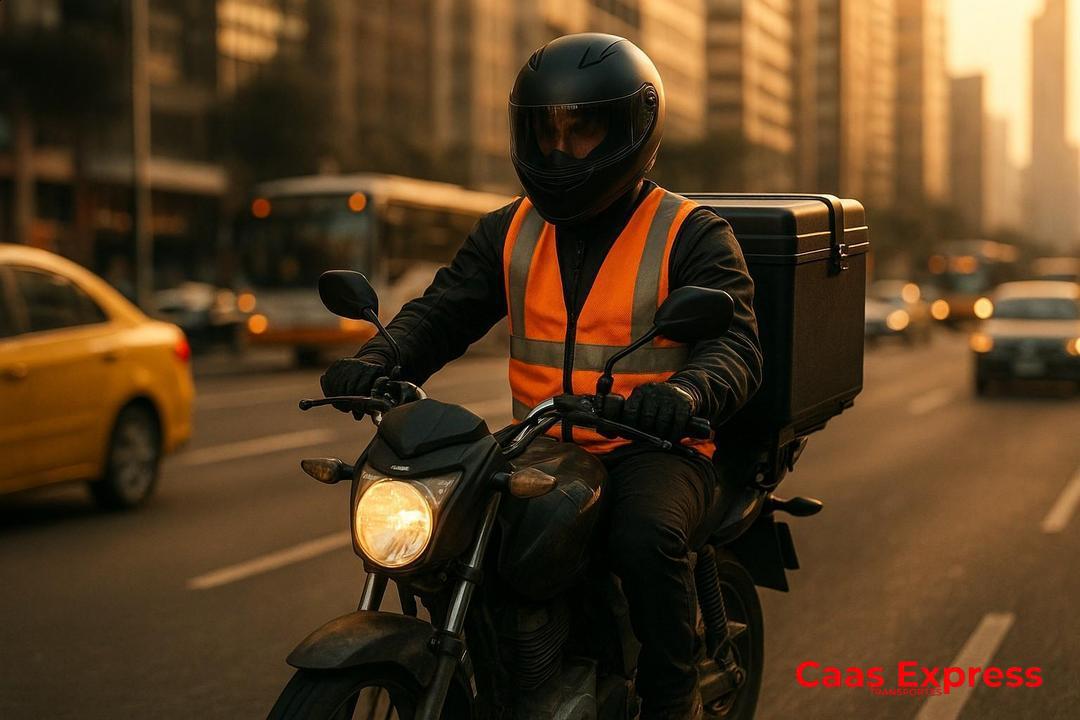 Distribuição de mercadorias com motoboy: prazo e segurança