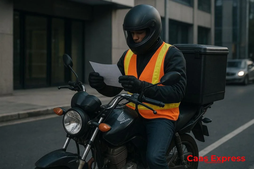 Entrega de pacotes com moto: rapidez e segurança B2B
