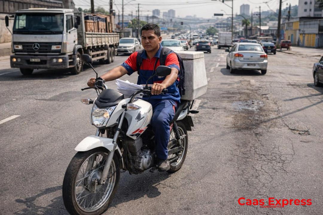 Motoboy para transporte de documentos médicos em Guarulhos: segurança, agilidade e controle rigoroso