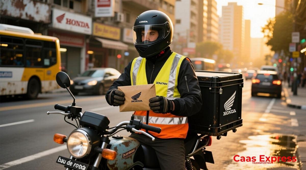 Serviço de malote rápido e seguro para documentos corporativos