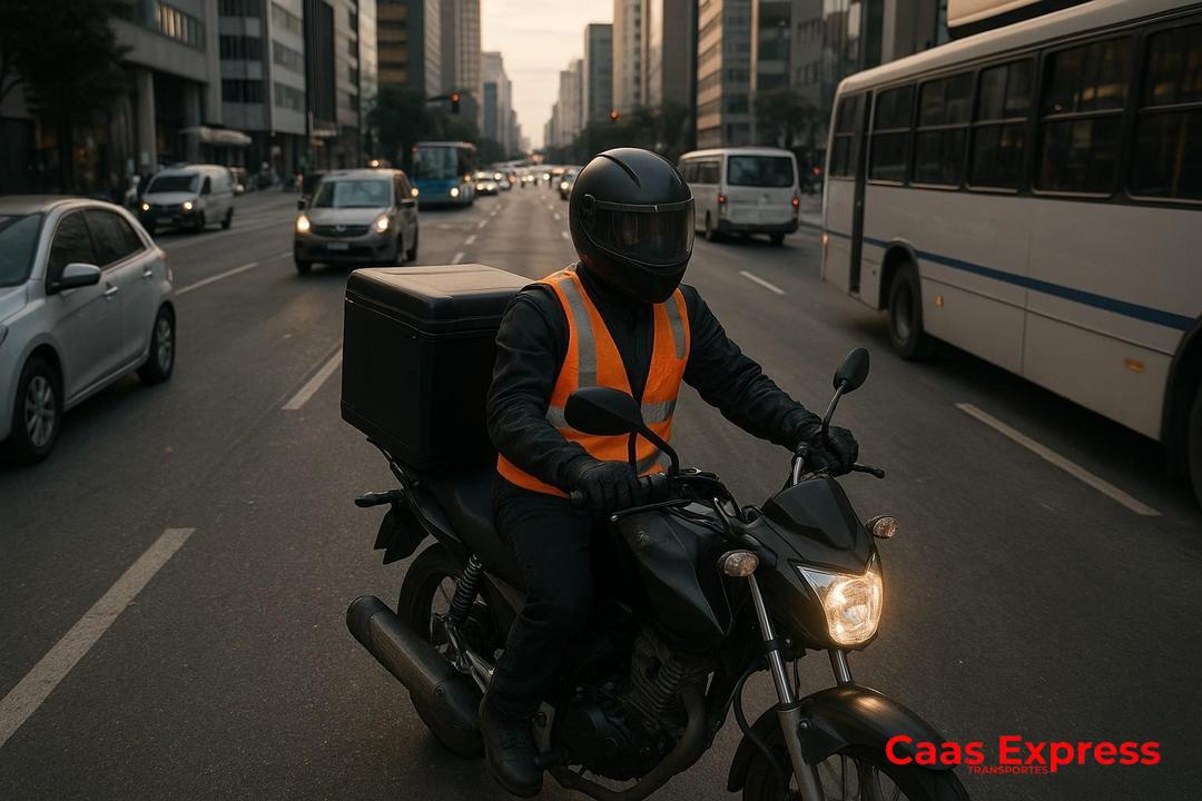 Transporte de mercadorias com motoboy B2B e prazo certo