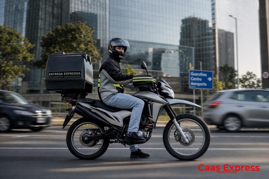 Motoboy para entrega de contratos empresariais em Guarulhos