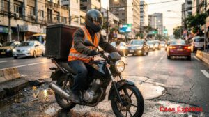 Reconhecimento de firma motoboy com entrega rápida de documentos
