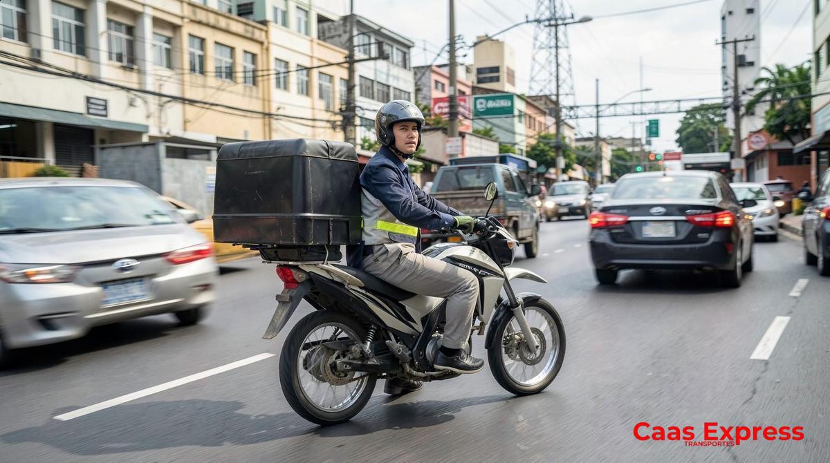 Transporte de pacotes com motoboy rápido e seguro